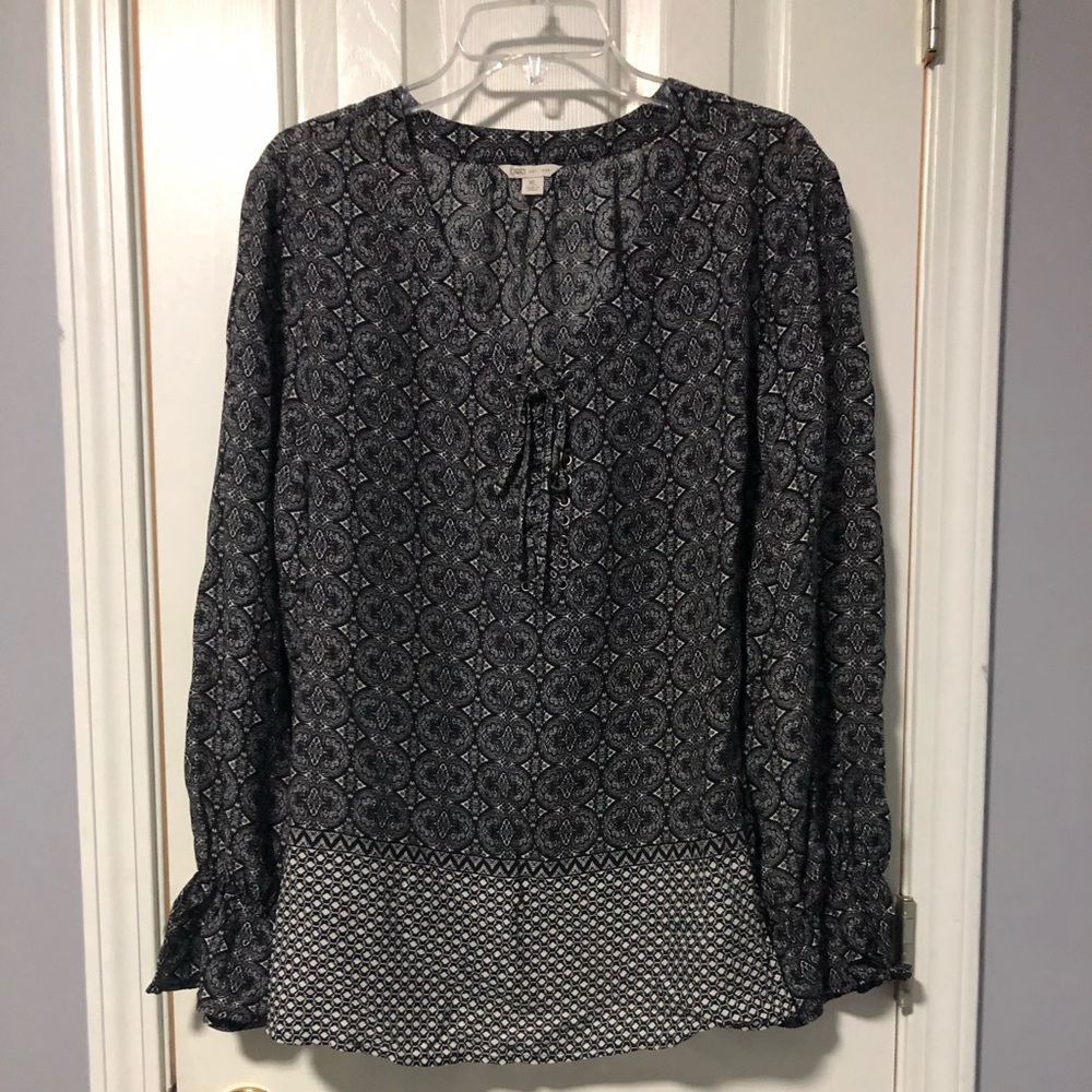 Cato black and white Lightweight top. XL